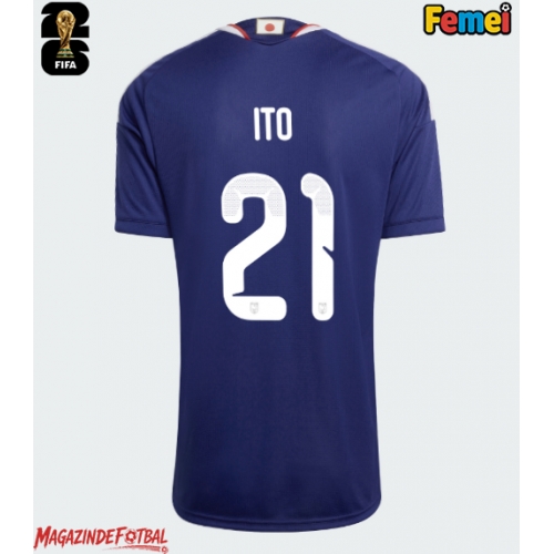Japonia Hiroki Ito #21 Echipament de Fotbal Replică Mondial 2026 Femei Acasa Japonia Hiroki Ito #21 Echipament de Fotbal Replică Mondial 2026 Femei Acasa